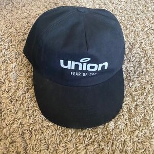 Union/Fear Of God Adjustable Cap Black